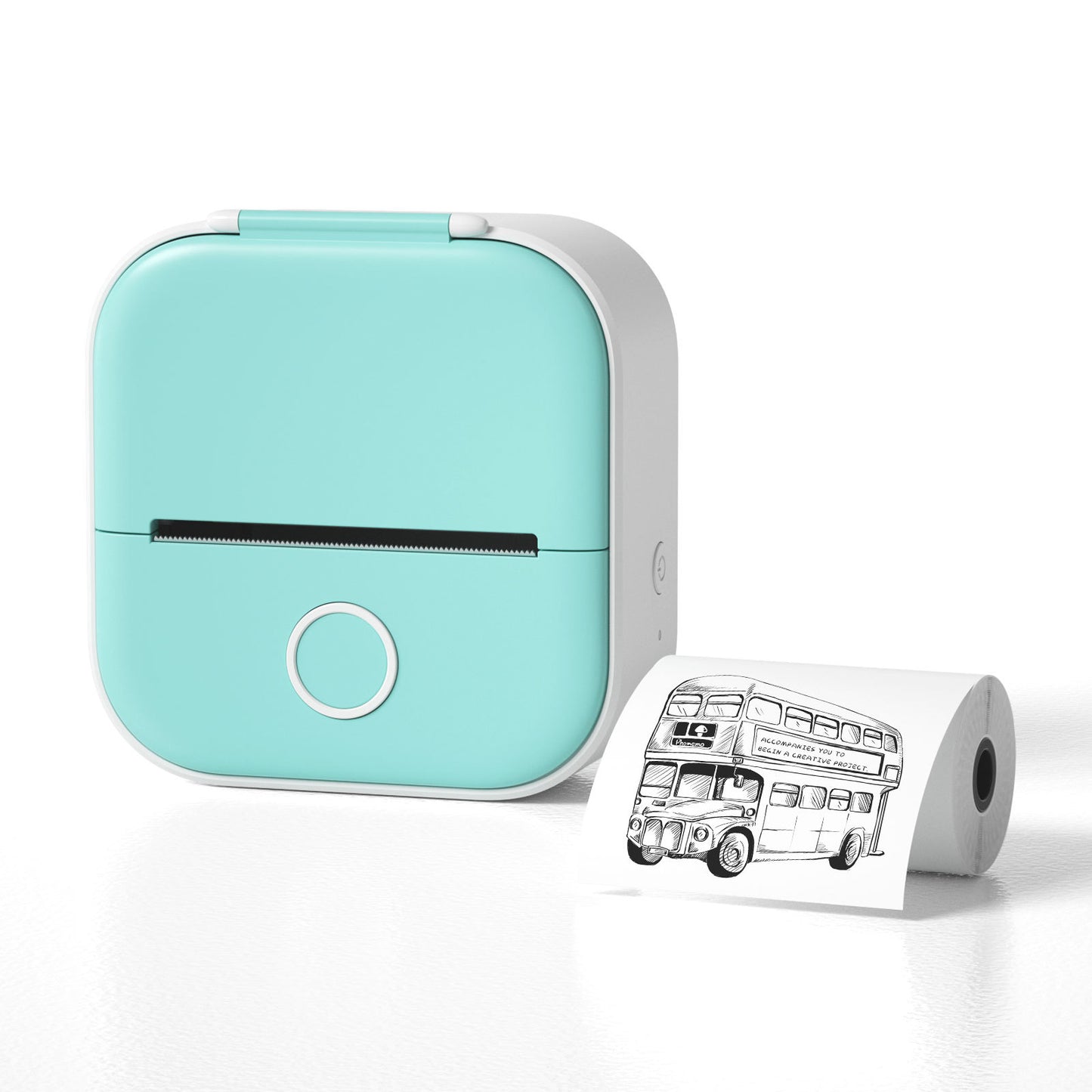 Portable Bluetooth Thermal Mini Printer Inkless Label & Photo Printer for Home, Office,School & Travel