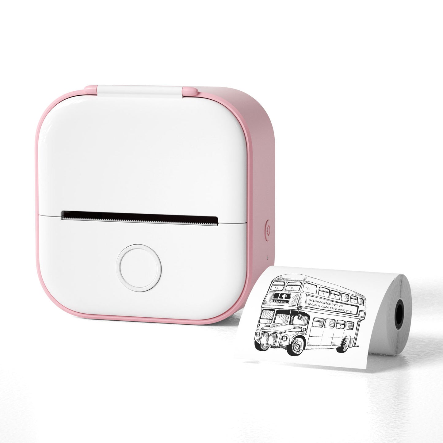 Portable Bluetooth Thermal Mini Printer Inkless Label & Photo Printer for Home, Office,School & Travel