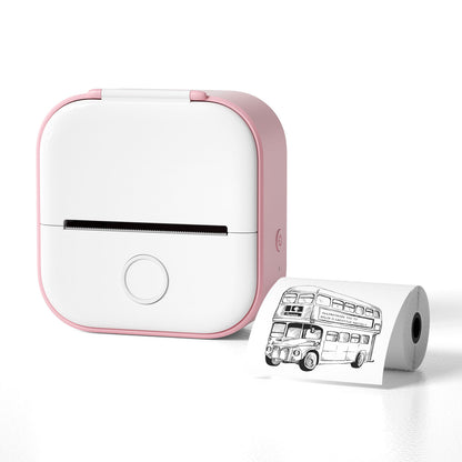 Portable Bluetooth Thermal Mini Printer Inkless Label & Photo Printer for Home, Office,School & Travel