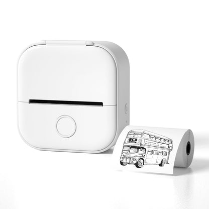 Portable Bluetooth Thermal Mini Printer Inkless Label & Photo Printer for Home, Office,School & Travel