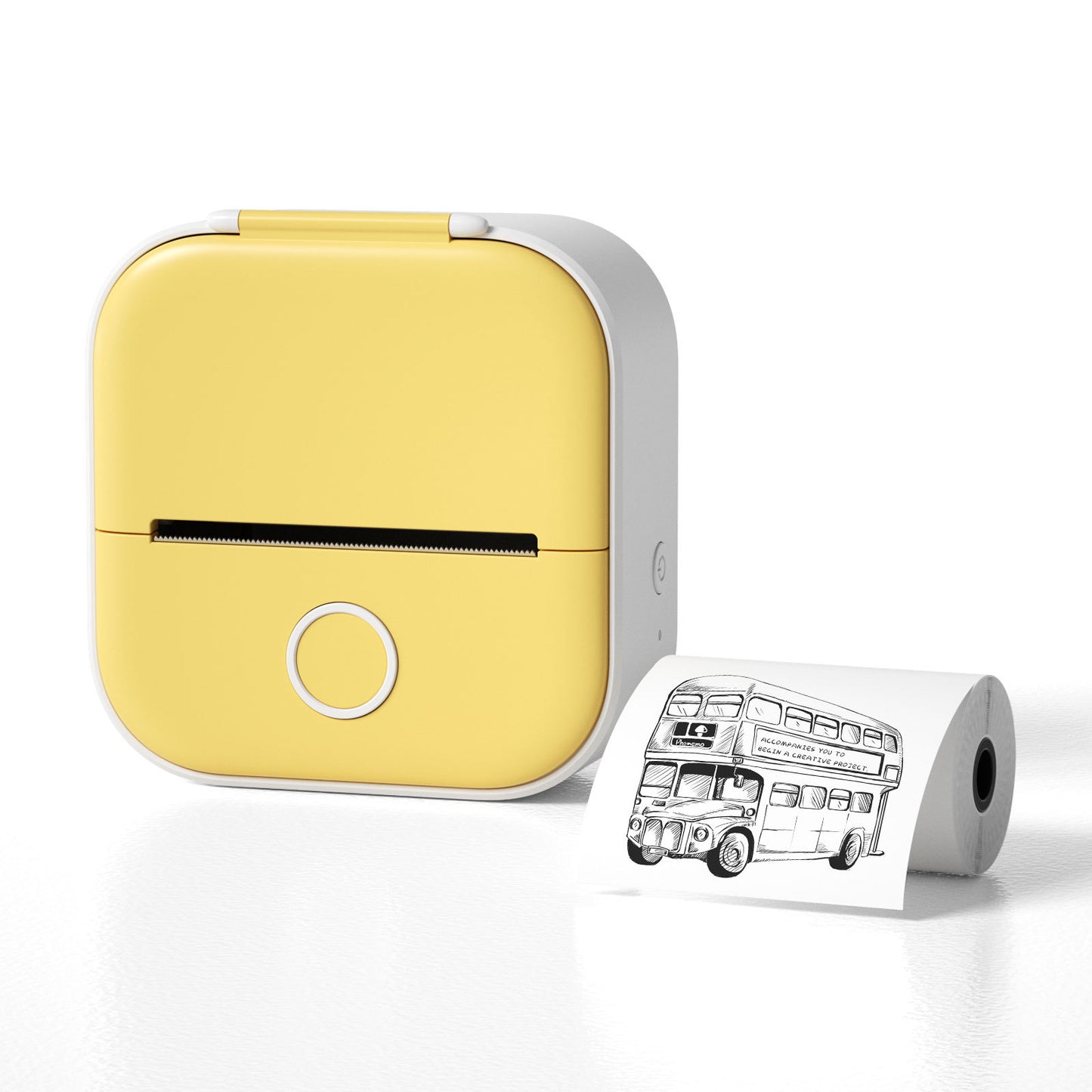 Portable Bluetooth Thermal Mini Printer Inkless Label & Photo Printer for Home, Office,School & Travel