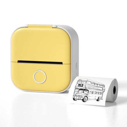 Portable Bluetooth Thermal Mini Printer Inkless Label & Photo Printer for Home, Office,School & Travel